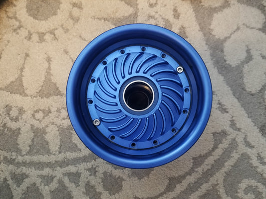 XR/Pint/Pint-X blue 6 inch billet wheel