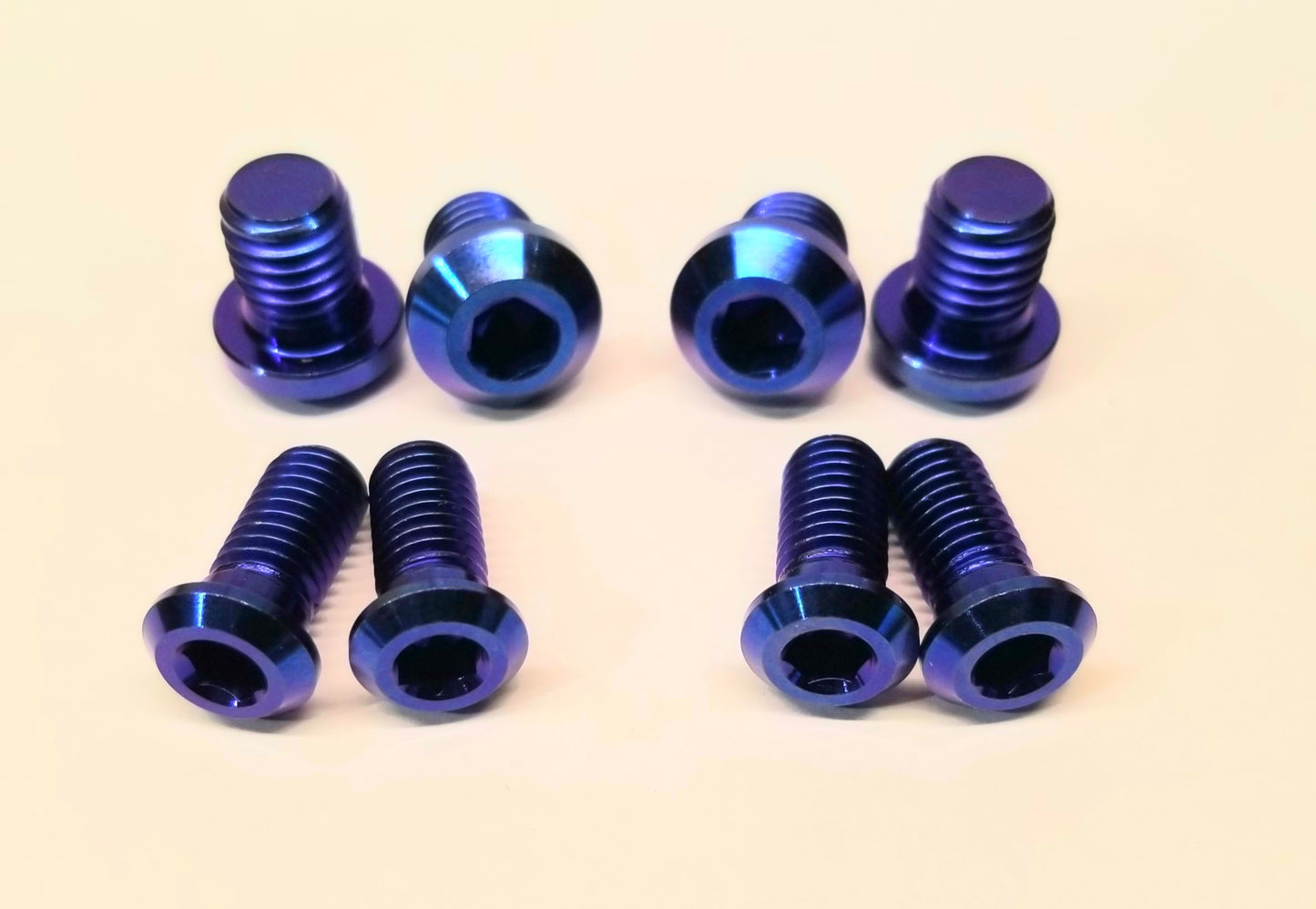 Ice-Block (and GT Switchblade) replacement titanium screw sets!
