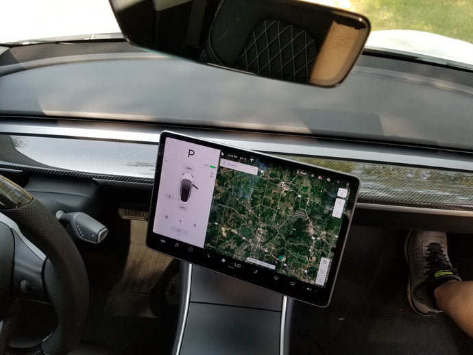 Updated version kit! Model Y SWIVELING screen mount kit (right or left hand drive)!