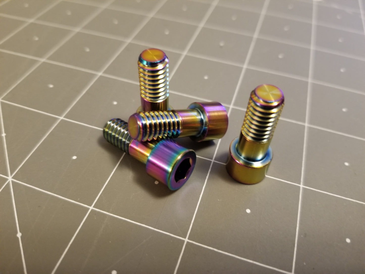 Titanium axle bolts for Onewheel XR (set of 4)