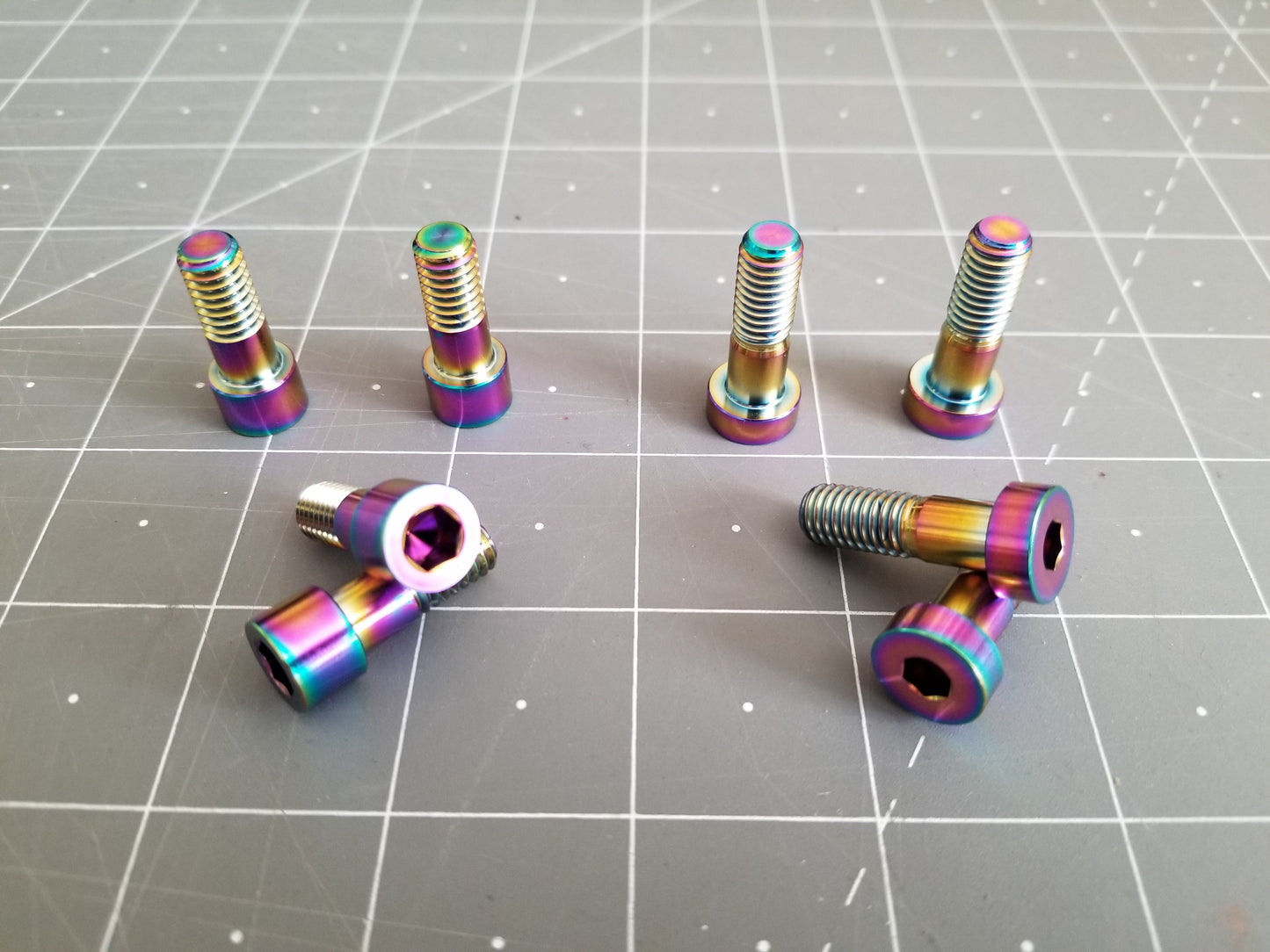 Complete Titanium Onewheel XR axle bolt set!