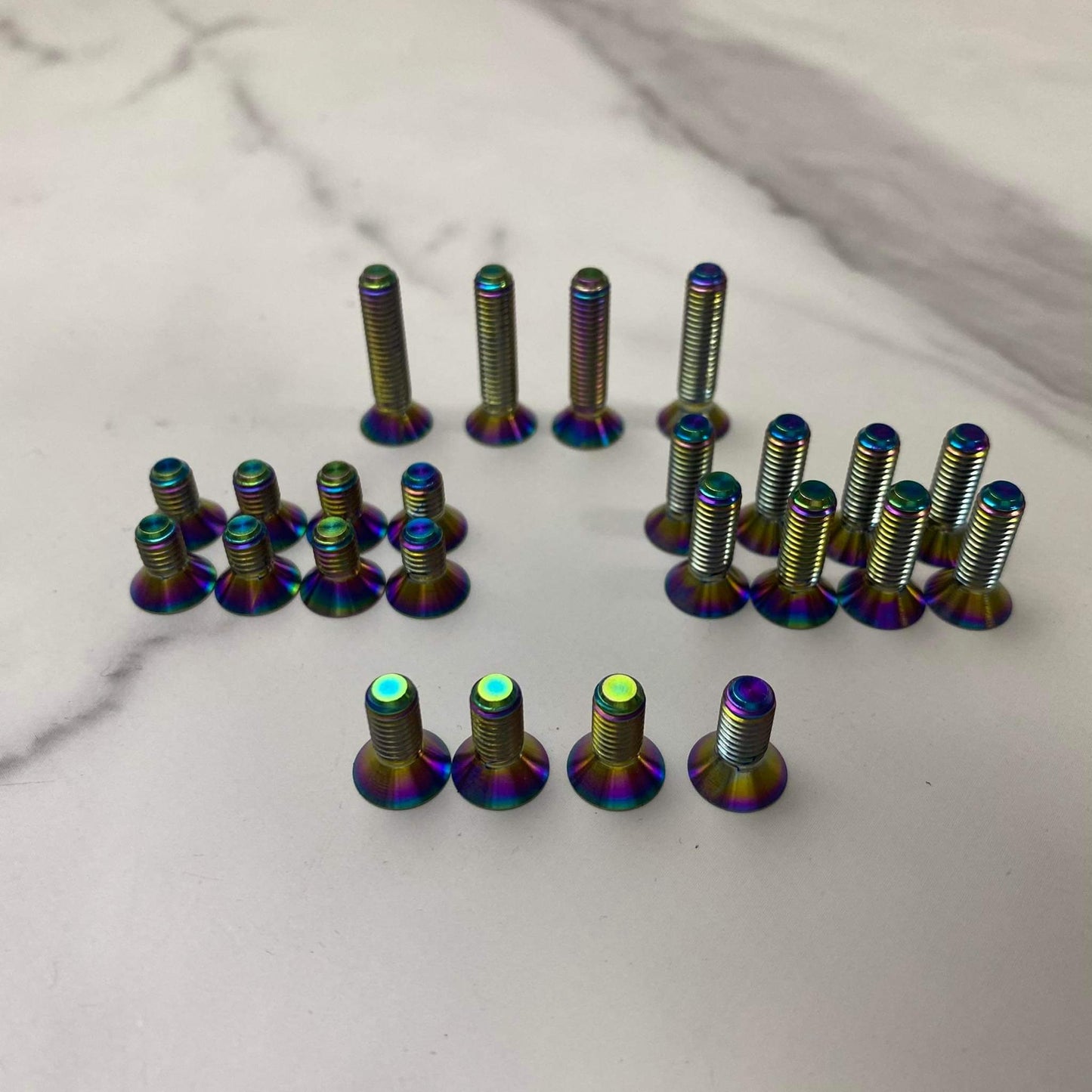 XR and Plus titanium deck screw set!